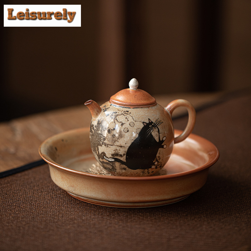 100ml Hand Painted Cat Teapot  - Chamomile Tea recension och pris