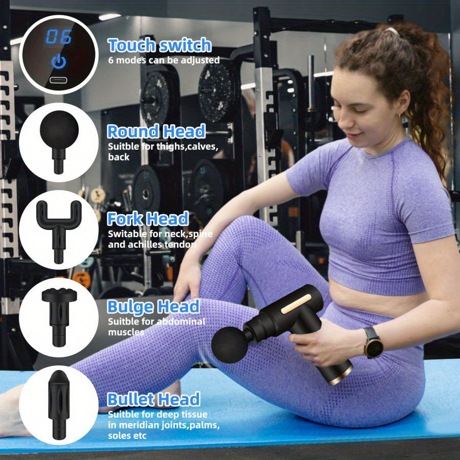 Mini Fascia Gun Deep Tissue Ma - Health Wellness recension och pris