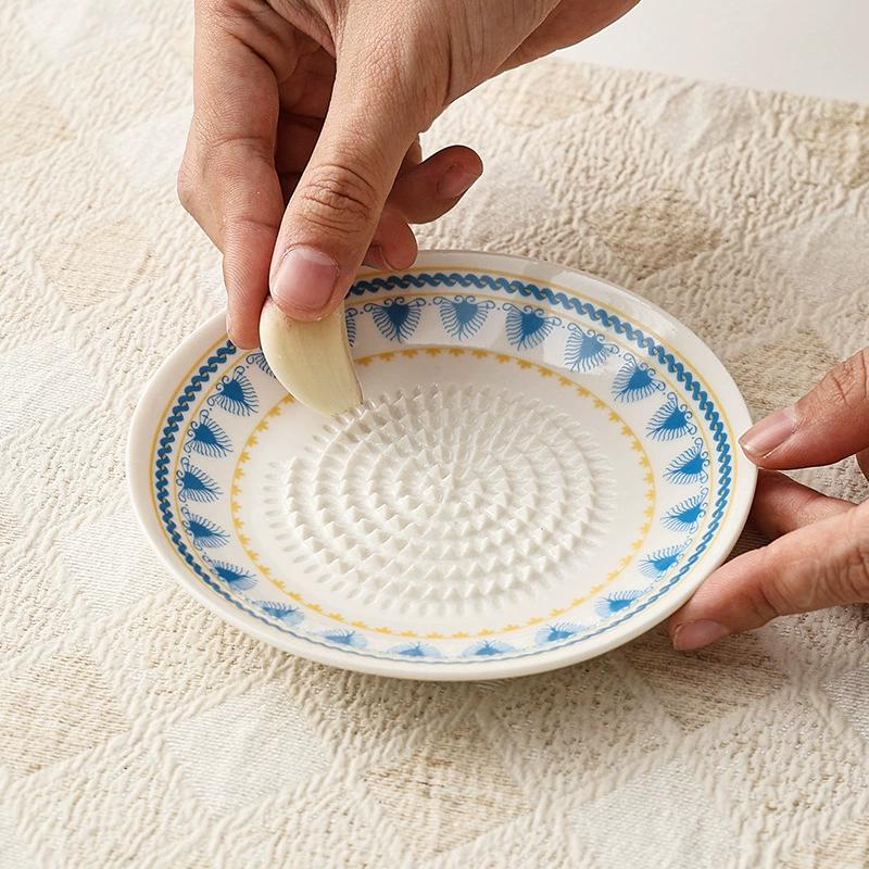 Garlic Grater Plate Ceramic Gi - Turmeric recension och pris
