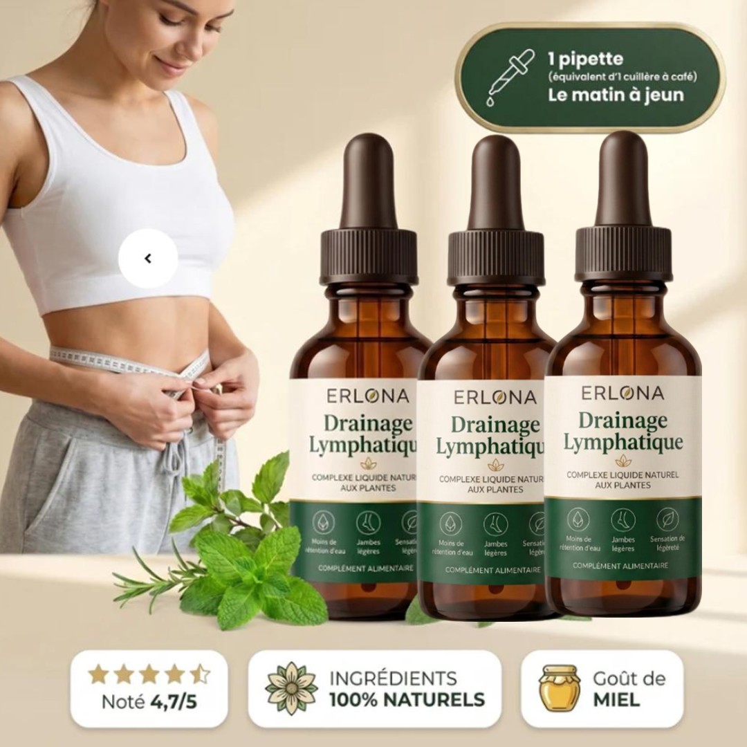 Herbal Lymphatic Drainage Drop - Herbal Tincture recension och pris