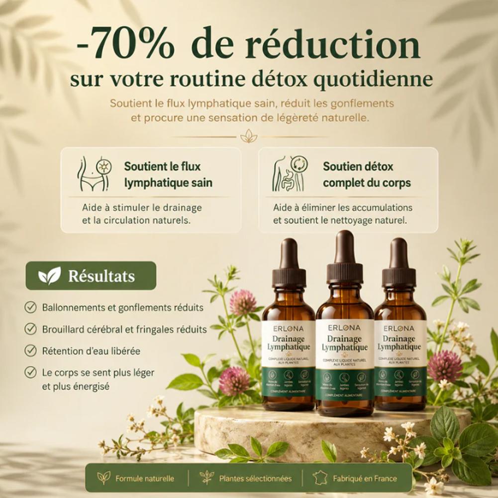 Herbal Lymphatic Drainage Drop - Herbal Tincture recension och pris