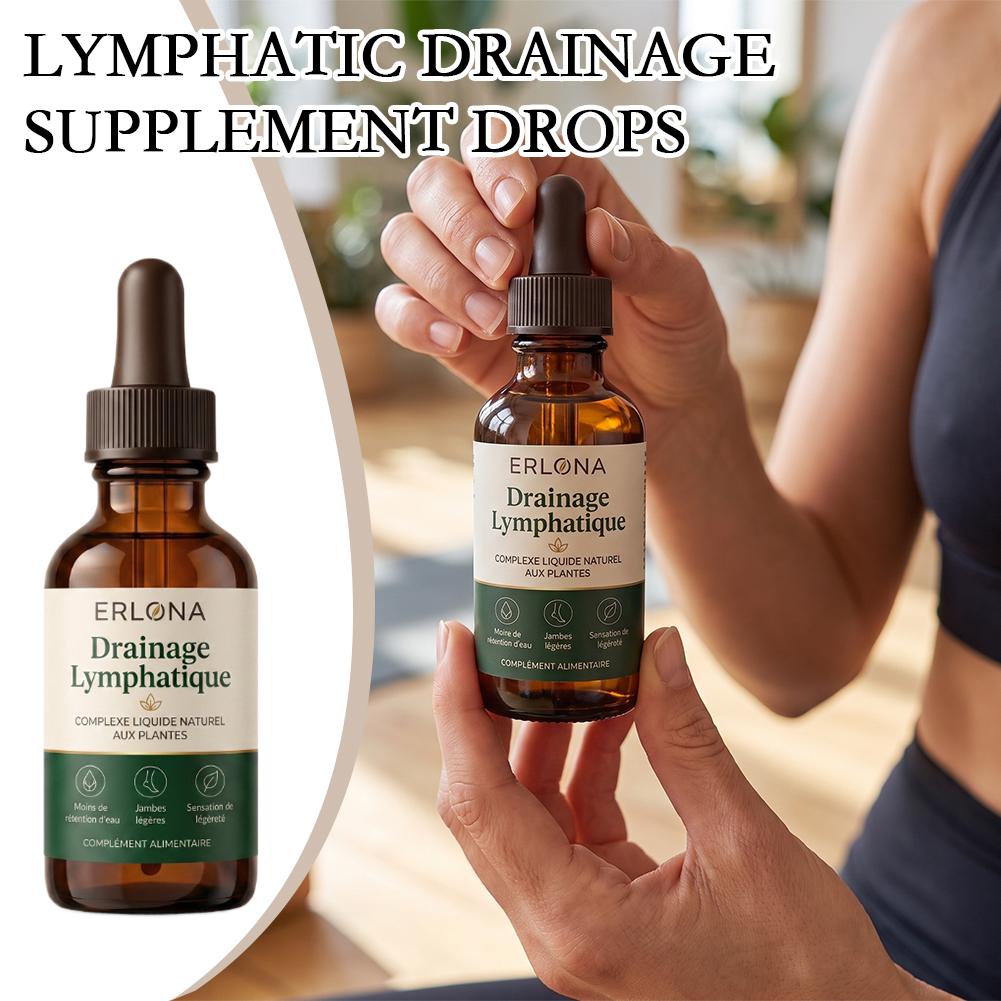 Herbal Lymphatic Drainage Drop - Herbal Tincture recension och pris