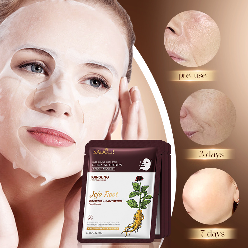 5pcs SADOER Plant Roots Face M - Ginger Tea recension och pris