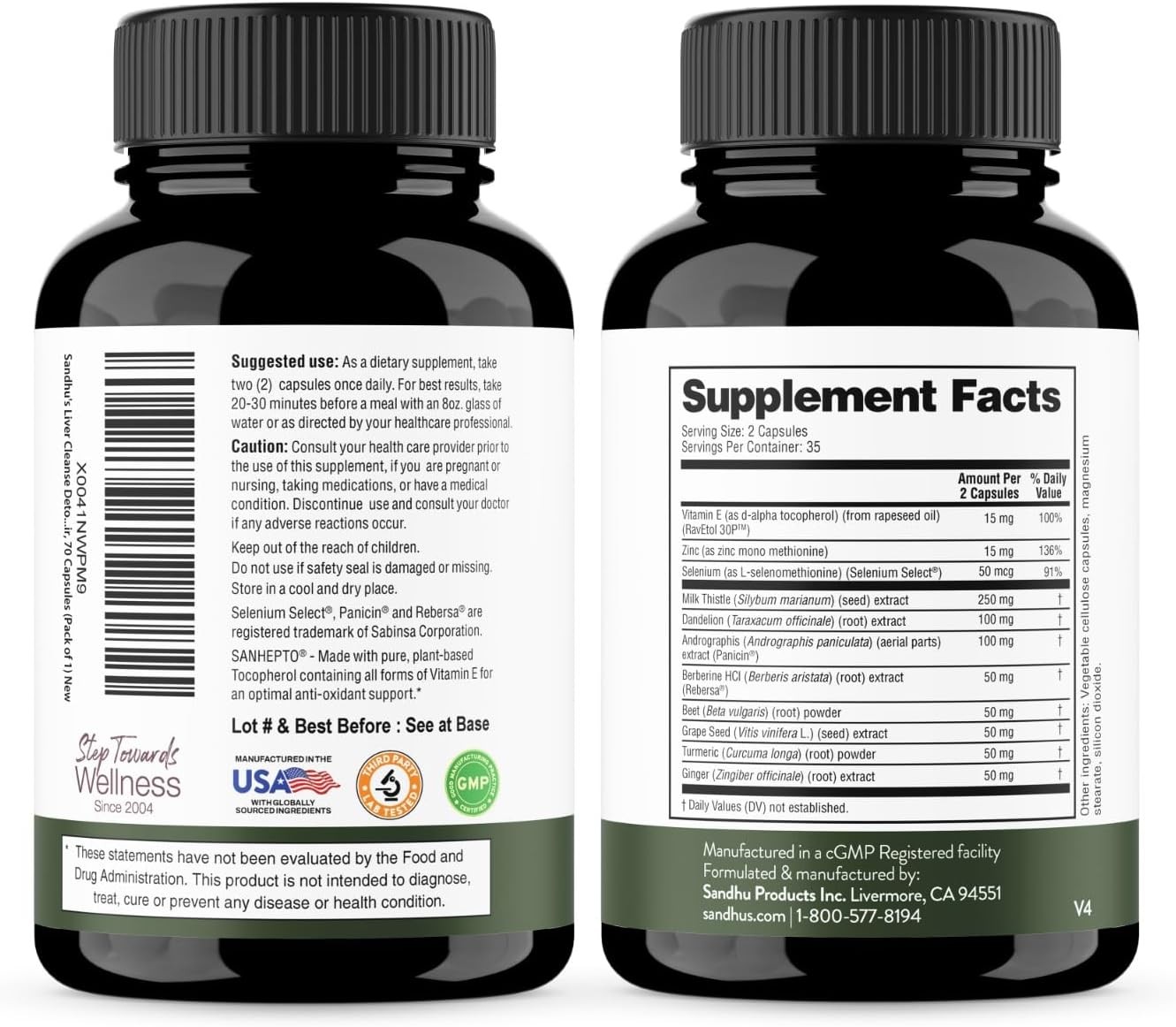 Liver Cleanse Detox & Repair S - Herbal Supplement recension och pris