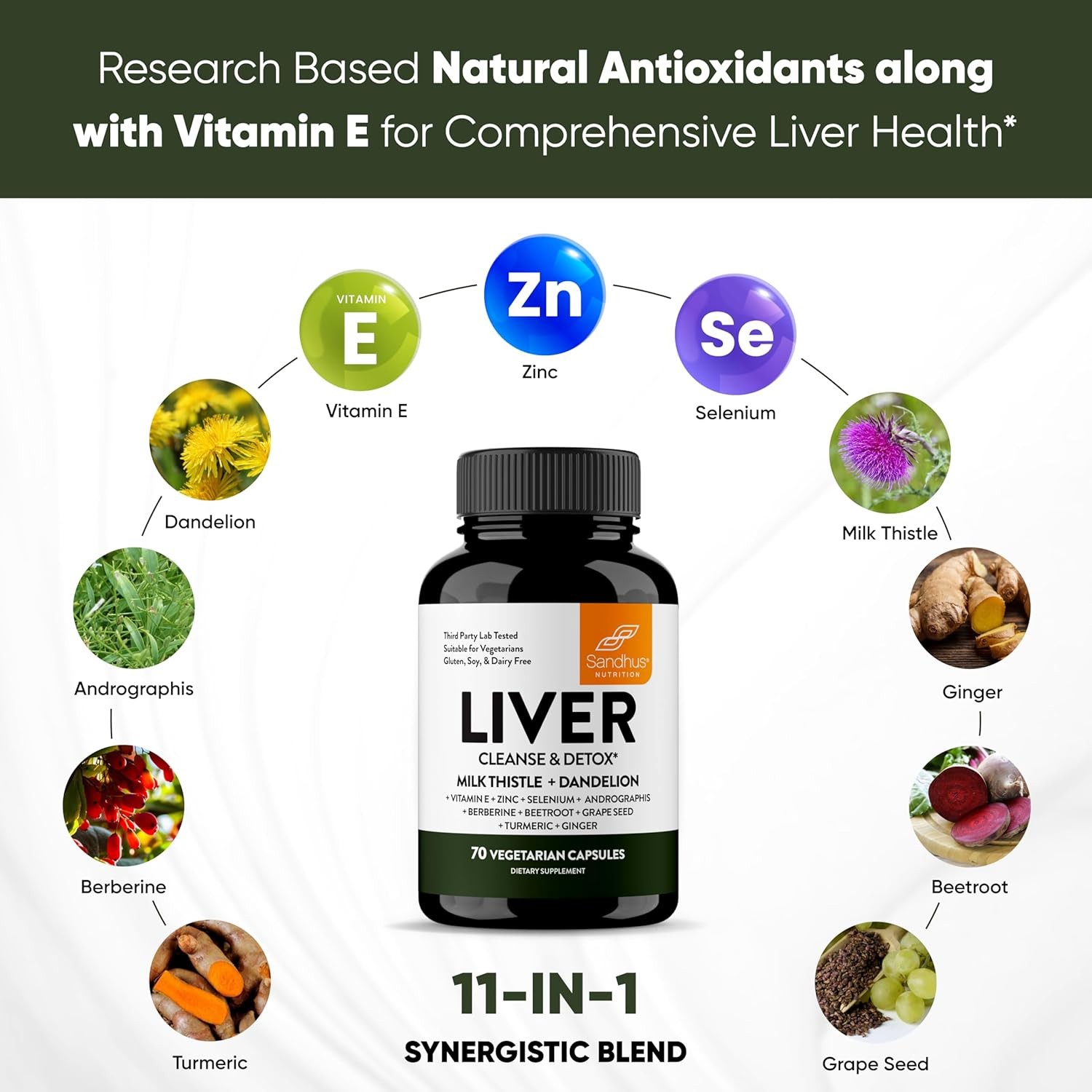 Liver Cleanse Detox & Repair S - Herbal Supplement recension och pris
