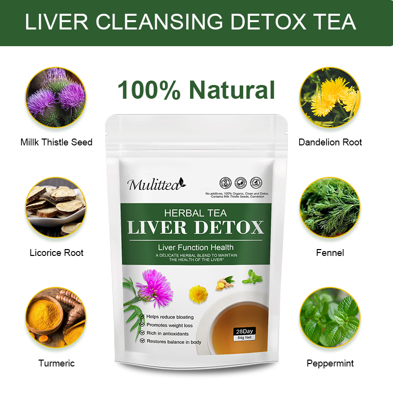 Mulittea 100% Natural Liver Cl - Chamomile Tea recension och pris