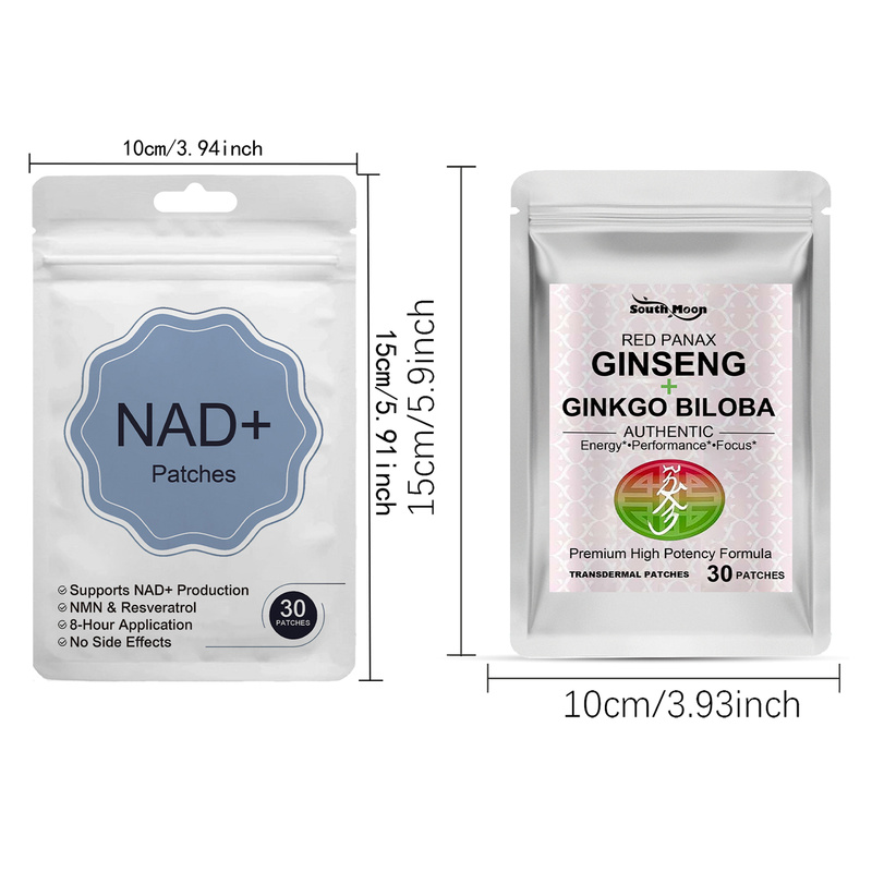 NAD+ Patches & Red Panax Ginse - Ginger Tea recension och pris