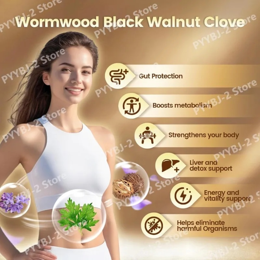 Wormwood Black Walnut Cloves 6 - Chamomile Tea recension och pris