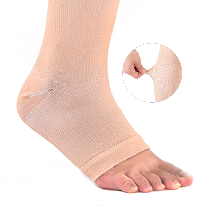 1 Pair Open Toe Knee-High Medi - Echinacea recension och pris