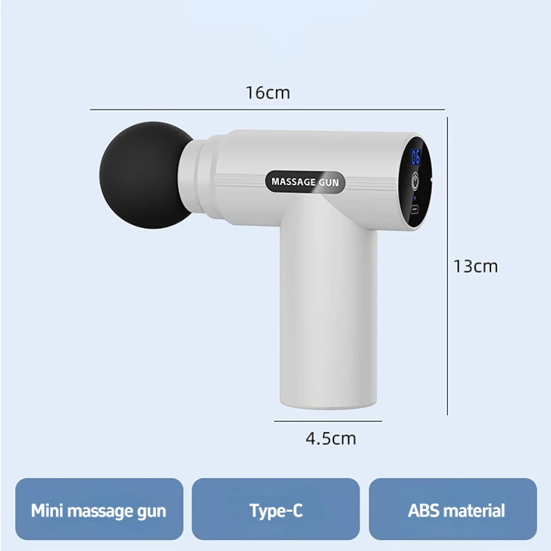 USB Mini Massage Gun Fascia Ma - Health Wellness recension och pris