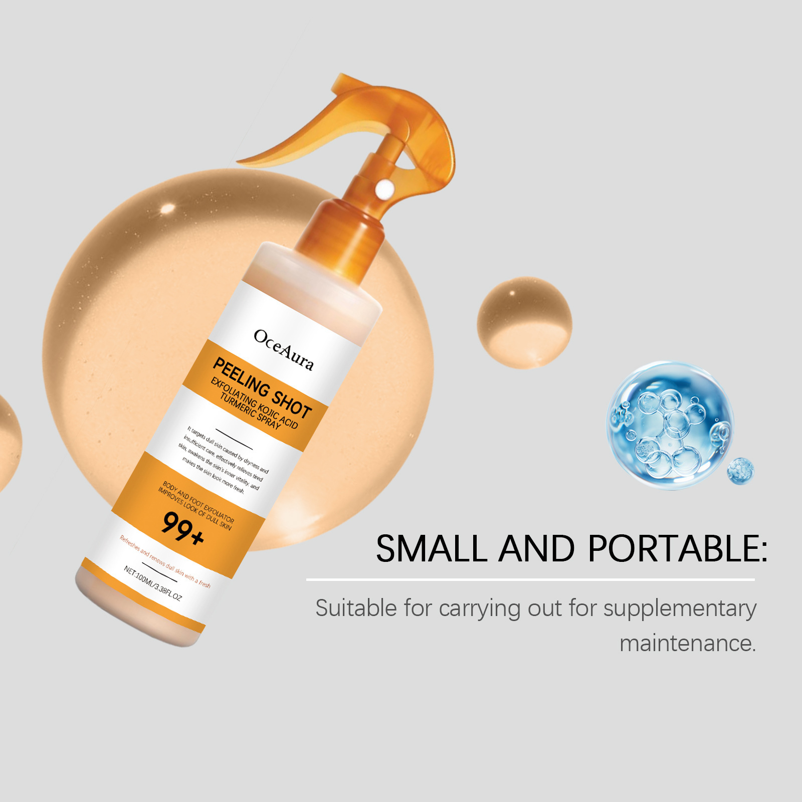OCEAURA Turmeric Exfoliating S - Turmeric recension och pris