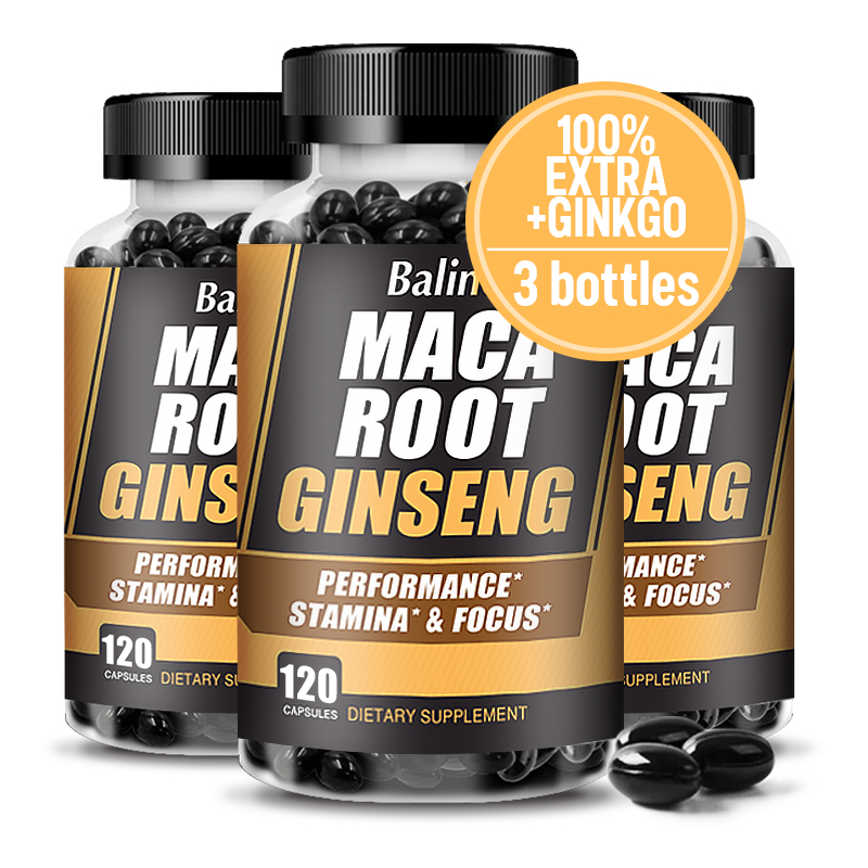 Maca Root Capsules (containing - Ginger Tea recension och pris